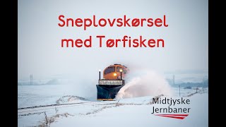 Sneplovskørsel Med Tørfisken Mx 26 Midtjyske Jernbaner