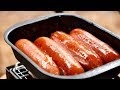 炭火でソーセージとピザトースト