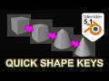 Blender 5.1 Shape Keys Tutorial | Shrinkwrap Modifier to Shape Key for Animation
