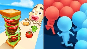 Sandwich Runner | Count Master - All Level Gameplay Android,iOS - NEW MOD APK MEGA UPDATE GAMEPLAY