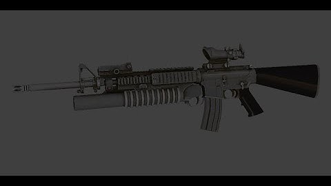 [CSS | Updated] M16A4 w/ M203