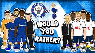 🤣Chelsea vs Spurs: WOULD YOU RATHER?🤣 (Tottenham Preview 2-1 Lo Celso Tackle 2020)