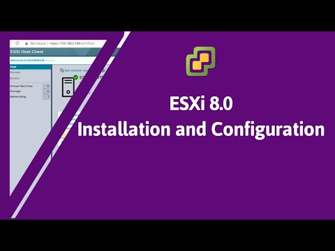 vSphere 8 | ESXi 8.0 Installation and Configuration | Install VMware ESXi 8.0 | VMware ESXi 8