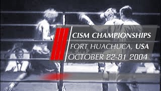 CISM Championships  Fort Huachuca USA  October 22 31 2004 Serik Sapiyev vs Ulugbek Buribajew