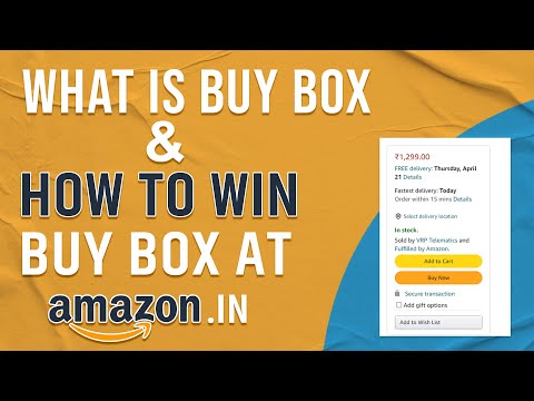 What is Buy Box on Amazon | How to Win Buy Box on Amazon | #buybox #amazonfullcourse