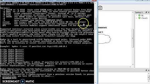 Basic Brutal Force Attack on CISCO router.