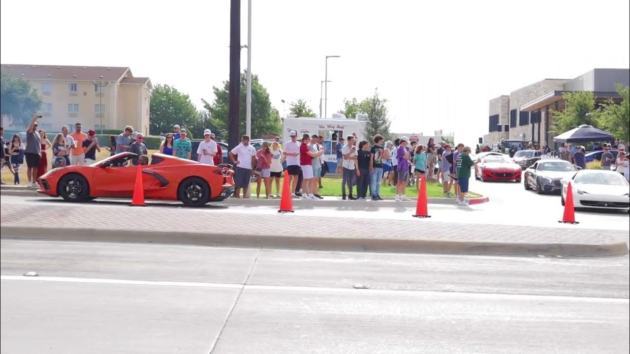 Cars And Coffee Southlake Classics VS Exotics 822 YouTube