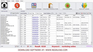 extract facebook group data