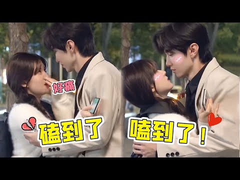 赵露思片场对陈哲远撒娇，粉红泡泡溢出屏幕，导演：很有感觉！#赵露思 #陈哲远 【娱乐叭叭说】