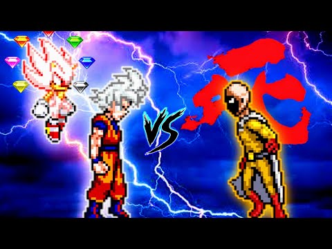 Sonic Chaos OP (all form) & Goku DBS V3.5 OP (all form) VS Accurate Saitama in Jump Force Mugen🔥
