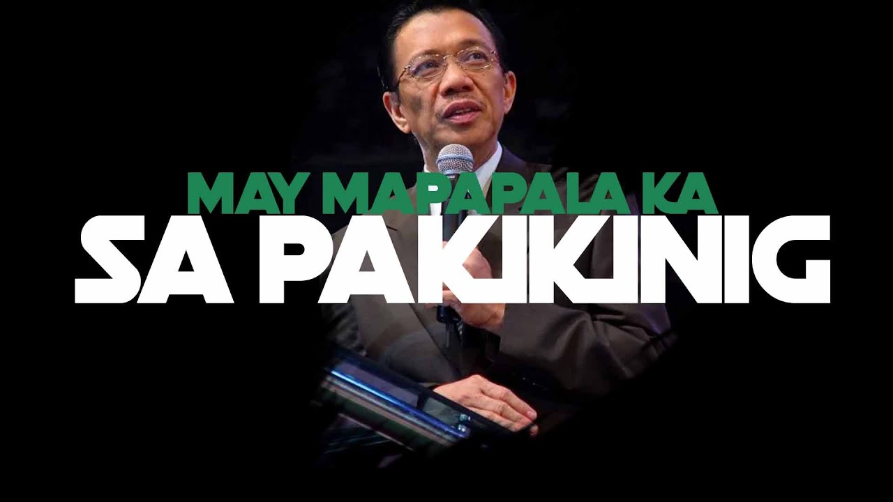 Ano ang Mapapala ng Tao sa Pakikinig ng Salita Ninyo ? Hinamak ang Kapatid na Eli ?