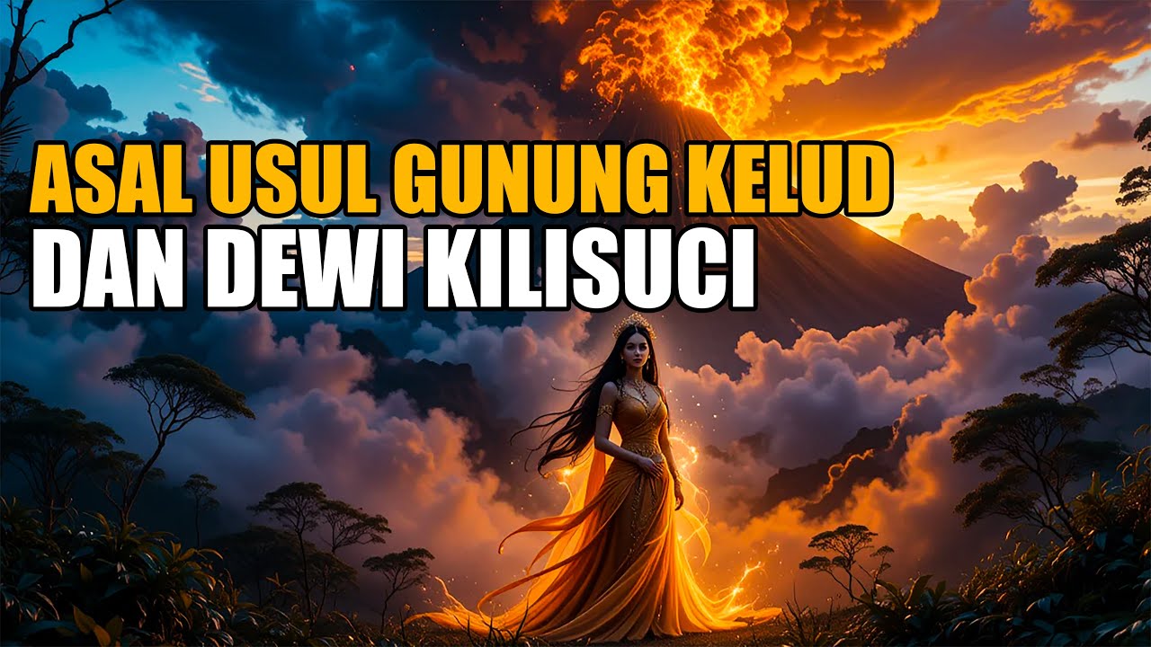 ASAL USUL GUNUNG KELUD YANG MENGGETARKAN TANAH JAWA | CINTA TERLARANG DAN SUMPAH ABADI