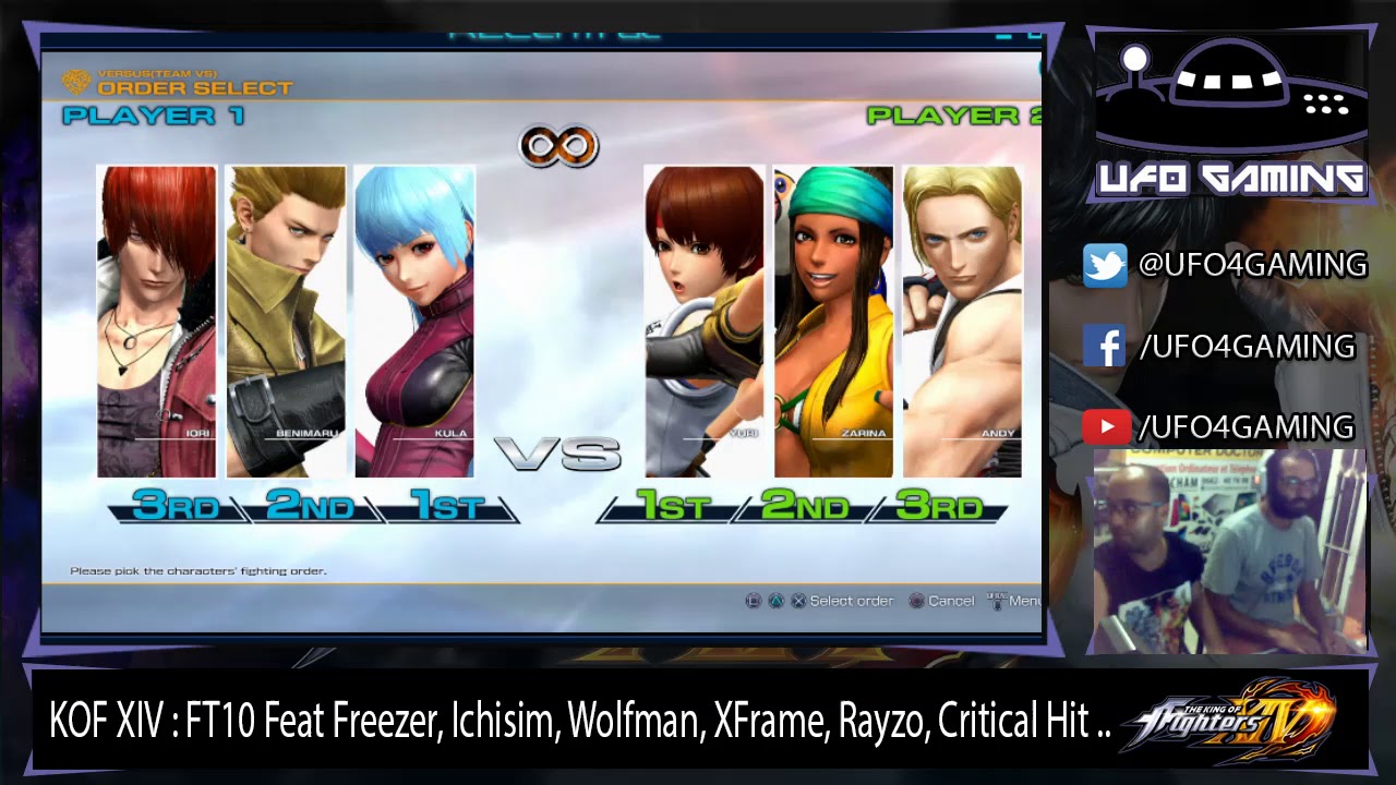 KOF XIV XFrame vs Wolfman FT10 YouTube