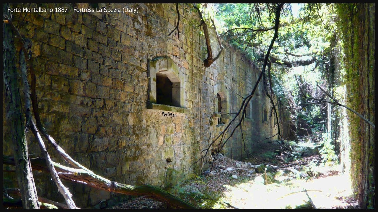 Forte di Montalbano 1887 - Fortress La Spezia (Italy)