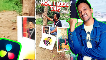 How to Create a Floating Polaroid Effect in DaVinci Resolve| It