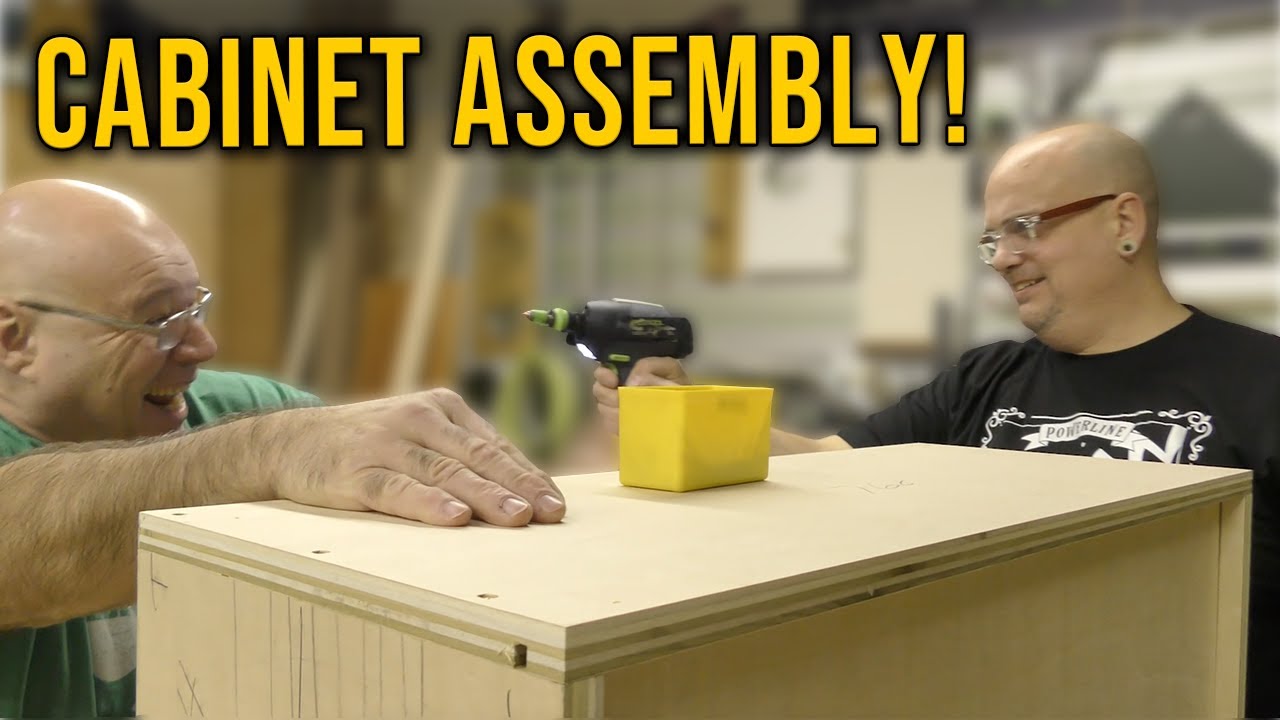 Cabinet Build: Final Assembly - YouTube