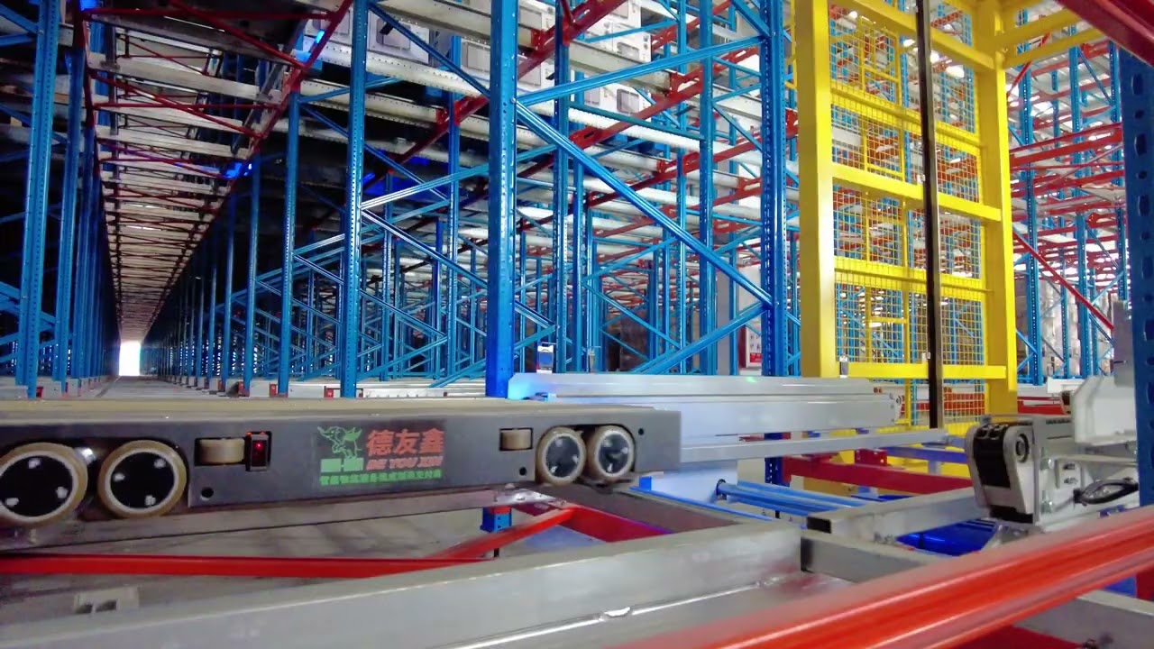 四向穿梭车智能立体仓储整体解决方案Four-Way Pallet Shuttle Racking System