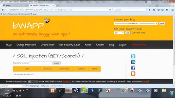 SQL Injection (GET/Search)