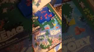 WIP Disney Pixar Poster puzzle 2000 pieces!