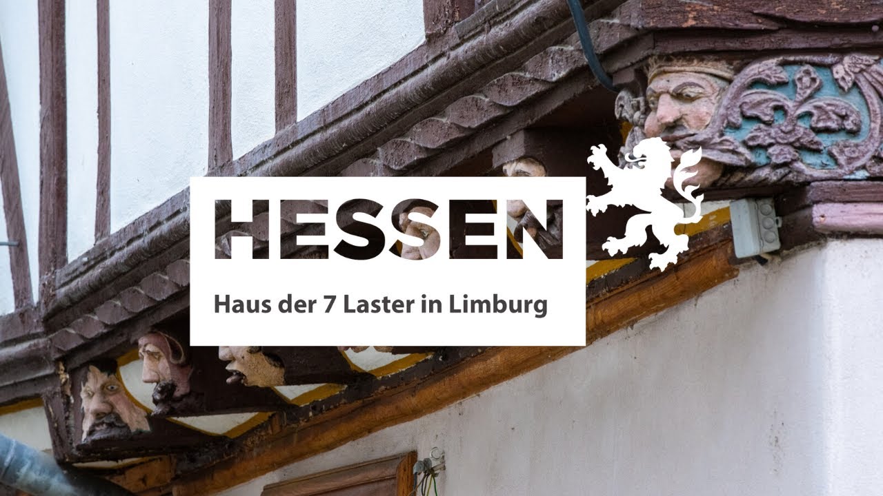 Das Haus der 7 Laster in Limburg in Hessen - 
