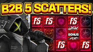 I HAVE NEVER SEEN SOMEONE HIT BACK TO BACK 5 SCATTERS!