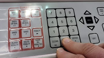 Daktronics All Sport 5000 Series Hockey Settings