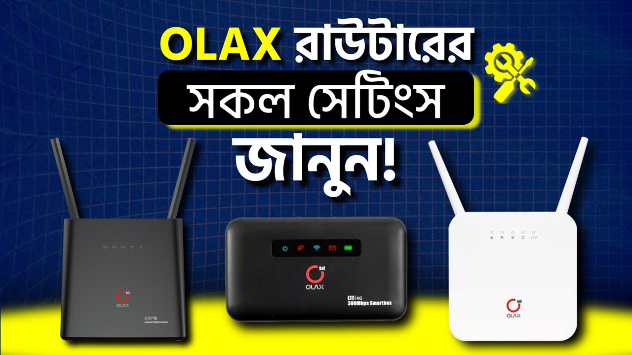 Olax Network OLAX WiFi Router Configuration & Setup | Full A to Z Guide for AX6 Pro ...