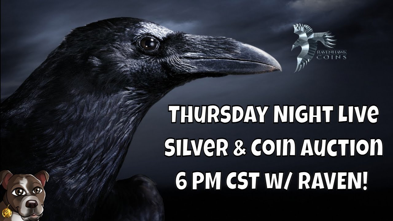 🔴 Awesome Live Auction! Coins, Foreign Silver Coins, & Silver Bullion🔴
