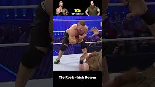 The Rock vs Erick Rowan - WrestleMania 32