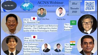 ACNS Webinar - Nov 22 - Cognitive and Behavioural Neuroanatomy & Pure Endo. Sub Temp  Key Hole Appr.