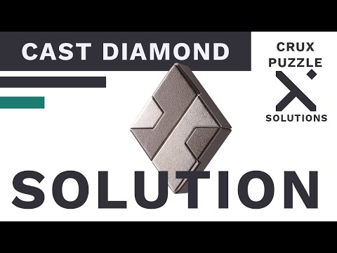 How To Solve The Cast Diamond Puzzle by Hanyama