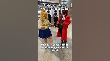 Asking cosplayers their No.1 cosplay tip #cosplay #cosplayer #animenyc