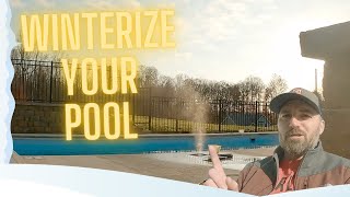 How to Winterize Your In-ground Fiberglass Pool