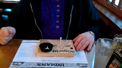 The Original IQ Tester - Leave last peg in the exact hole you initially left empty