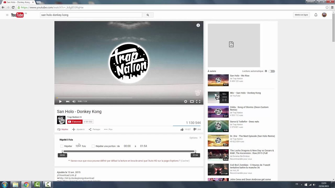 comment mettre une video en boucle sur youtube ? - YouTube