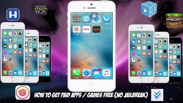 How To Get PAID APPS / GAMES On iPhone/iPod/iPad(NO JAILBREAK NO COMPUTER ) iOS 11/10/9