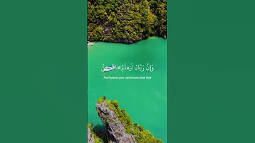 ايات من سورة النمل بصوت القارئ إسلام صبحي | #القرآن_الكريم