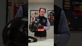 Gaspard Simon reçoit son nouveau casque Stilo