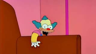 The Simpsons - Treehouse Of Horror - Evil Krusty Doll Tries To Kill Homer