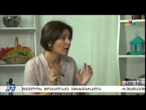 გადაცემა \"დილის პალიტრა\" - სტუმარი - ირინა ლიპარტელიანი
