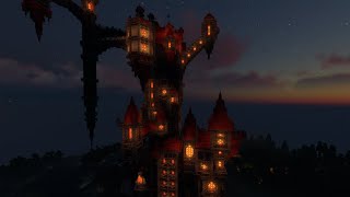 Minecraft | How to build Dracula's Castle