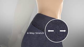 شورت جينز نسائي من ماركة Control Prime Stretch Denim على قناة QVC screenshot 3