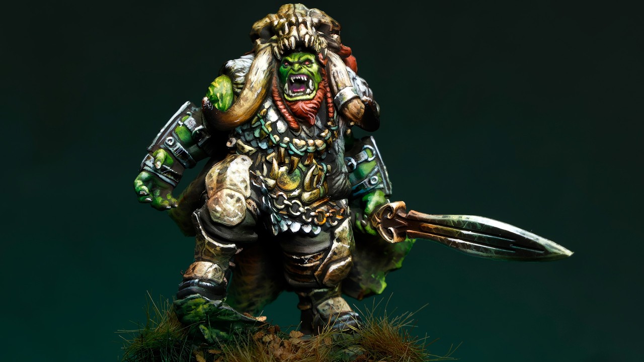 Рисуй со мной эту миниатюру WARCROW | Шаг за шагом от БАЗОВОГО до ПРОДВИНУТОГО уровня