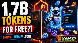 How to Get 1.7 BILLION Free AI Tokens on Unraid | Updated Hermes Agent Install