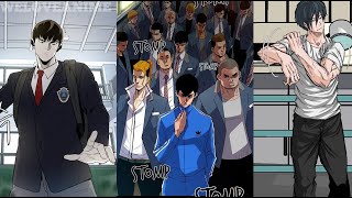 Top 10 School Fighting X Delinquents Manhwa With Op Mc