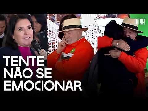🔥Simone Tebet moves Lula to tears with emotional speech in MS🔥