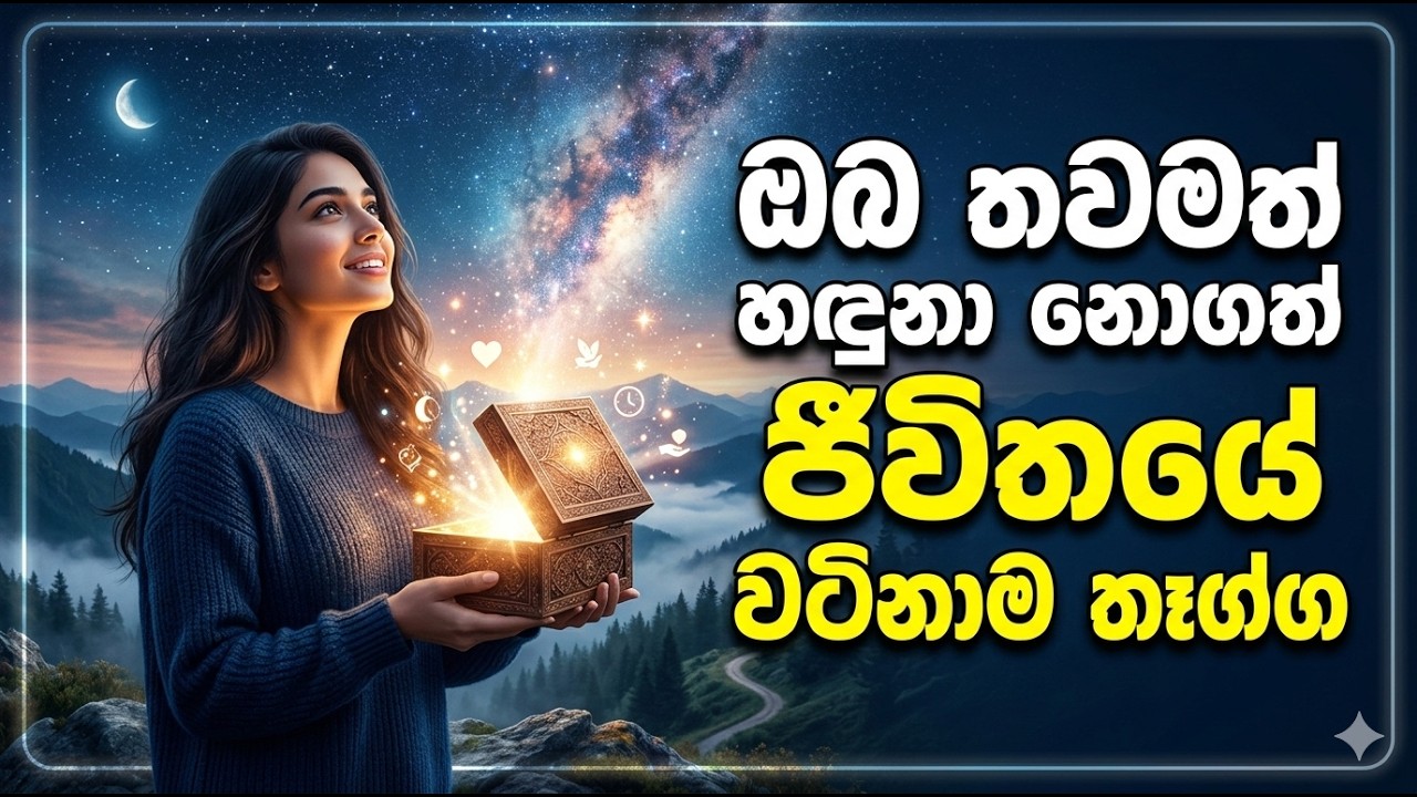 ඔබ තවමත් හඳුනා නොගත් ජීවිතයේ වටිනාම තෑග්ග | Why You are Already Rich (Sinhala Motivation)