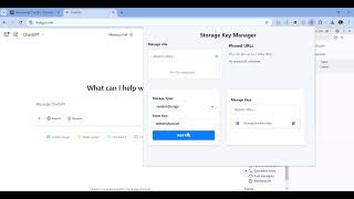 Chrome Storage Manager