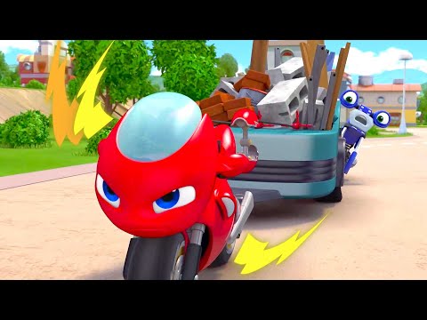 Ricky Zoom Español Episodios completos | Los amigos integran a DJ al juego | Dibujos Animados