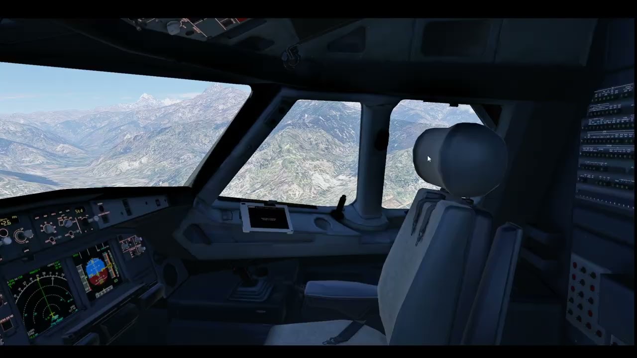 PARO BHUTAN | VQPR REUNION A319 A5-JSW CIRCLING OVERHEAD RW15